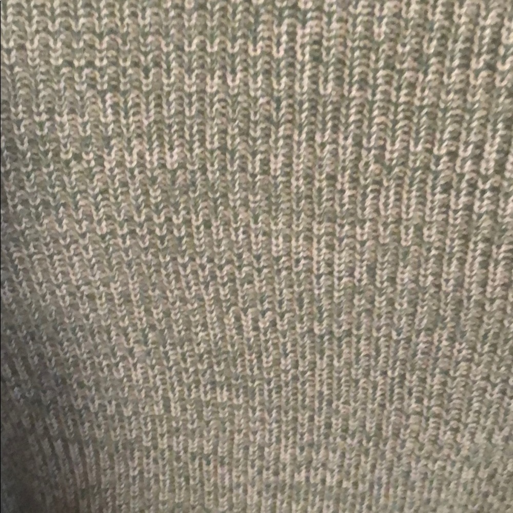 Green and white Mariah sweater